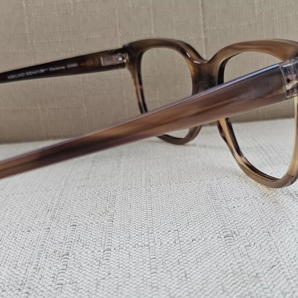 Kirkland Signature Eyeglasses/Sunglasses Frame CHARDONNAY Blonde Tortoise Italy - Picture 6 of 11